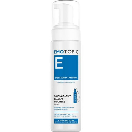 Emotopic Nawilżający balsam w piance do ciała 200 ml