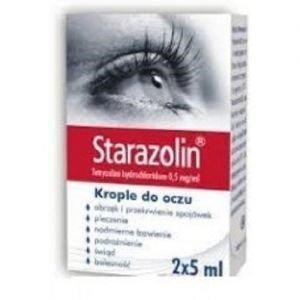 Starazolin 0.05% krop.d/oczu 2x5ml 