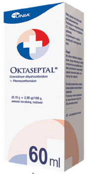 Oktaseptal (0,1g+2g)/100g 60 ml