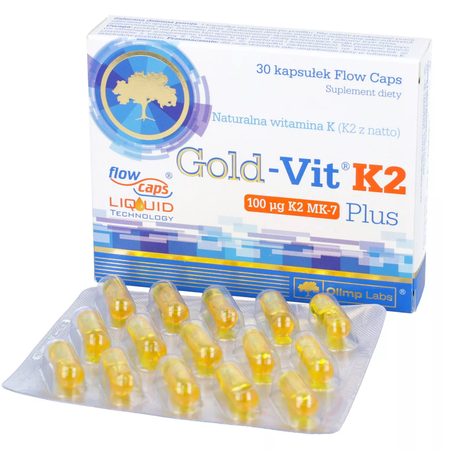 Olimp Gold-Vit K2 Plus 30 kapsułek