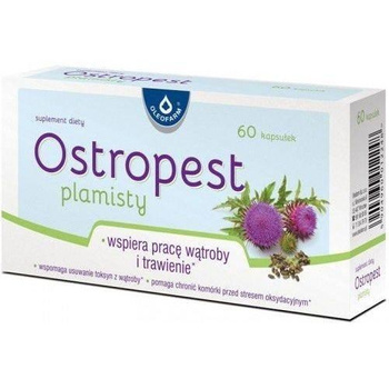 Ostropest plamisty 60 kapsułek