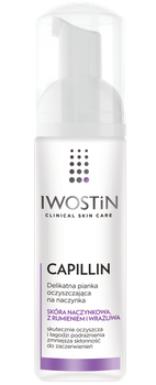 Iwostin Capillin Oczyszczająca pianka na naczynka 165 ml
