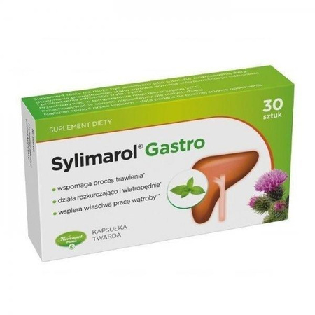 Sylimarol gastro 30 kapsułek