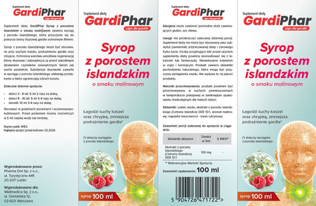 GardiPhar syrop 100 ml