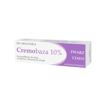 Cremobaza 10% krem półtłusty z mocznikiem 30g