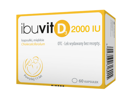 Ibuvit D3 2000 60 kaps.