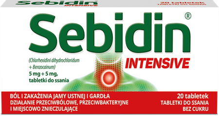 Sebidin Intensive 20 tabl.