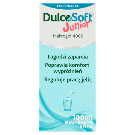 Sanofi DulcoSoft Junior Makrogol 4000 Roztwór doustny 100 ml