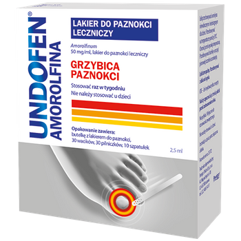 Undofen Amorolfina lakier 2,5 ml