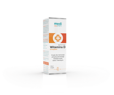 Medi Pharm witamina D w kroplach 10 ml 