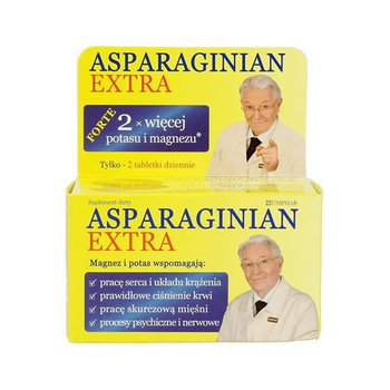 Asparaginian Extra 50 tabletek