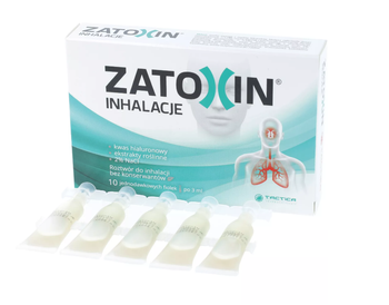 Zatoxin roztw.d/inhal. 10 fiol. po 3ml