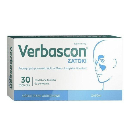 Verbascon zatoki 30 tabletek