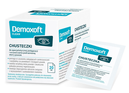 Demoxoft Clean chusteczki 20 sztuk