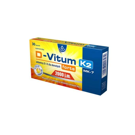 * D-Vitum forte 2000 j.m. K2 30 kaps.