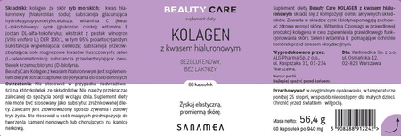 SANAMEA Beauty Care - Kolagen 60 kaps.