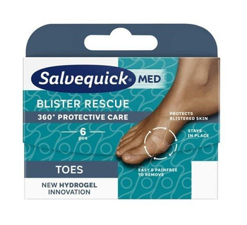 Salvequick blister rescue pęcherze na palcach 6 sztuk