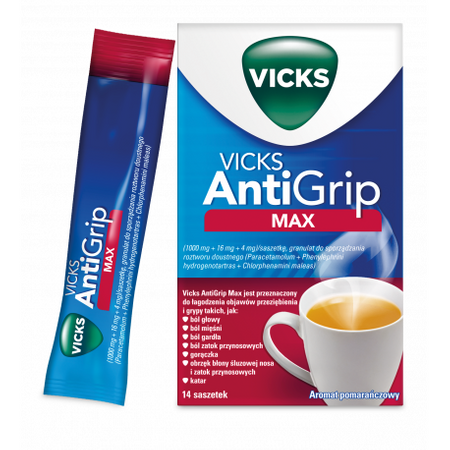 Vicks AntiGrip Max 14 sasz.