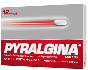 Pyralgina 500 mg 12 tabl.