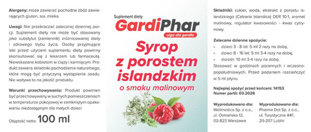 GardiPhar syrop 100 ml