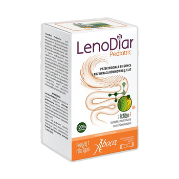 ABOCA LenoDiar Pediatric - 12 sasz. Na biegunkę u dzieci od 1. roku życia