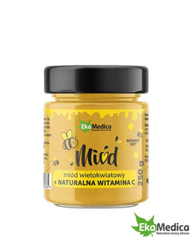 Ekamedica miód naturalna witamina C 250 g