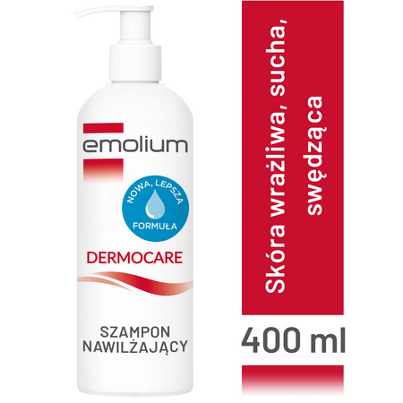 Emolium Dermocare szampon nawilżający 400 ml