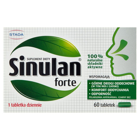 Sinulan forte 60 tabletek