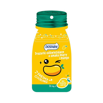 Dosfarm drażetki odświeżające mięta-mango 16 g