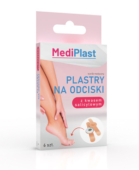 MEDIPLAST Plastry na odciski 6 szt