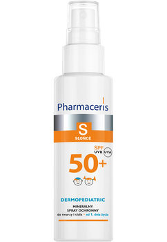 Pharmaceris S mineralny spray ochronny SPF 50+ do twarzy i ciała 100 ml