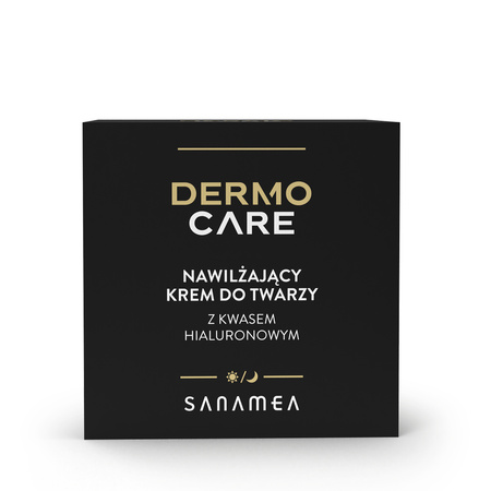 SANAMEA DERMO CARE Nawilżający krem do twarzy z kwasem hialuronowym - 50 ml