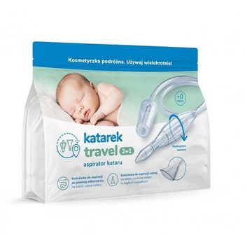 Katarek Travel 2 w 1 aspirator ustny i do odkurzacza