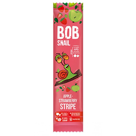 Bob Snail przekąska jabłko-truskawka 14 g