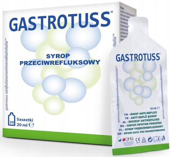 Gastrotuss syrop przeciwrefluksowy 20 x 20 ml