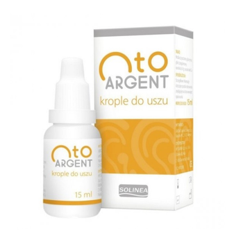 Otoargent Krople do uszu 15 ml