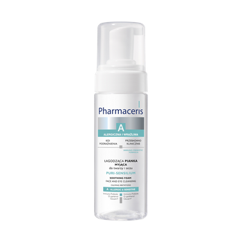 Pharmaceris A Puri-Sensilium łagodząca pianka myjąca do twarzy i oczu 150 ml