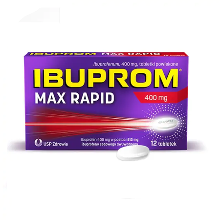 Ibuprom MAX Rapid 400mg 12 tabl.