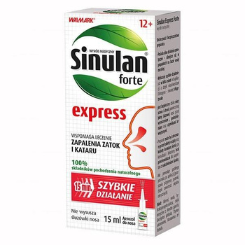 Sinulan Express Forte aerozol do nosa 15 ml