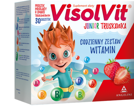 Visolvit Junior Truskawka 30 saszet.