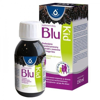 BluKid z sokiem czarnego bzu 150 ml