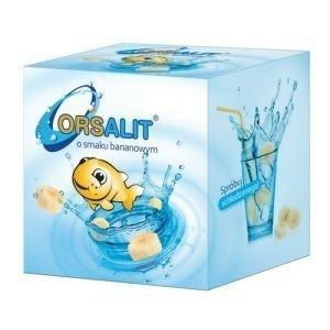 ORSALIT Zawiesina doustna o smaku bananowym 10 saszetek
