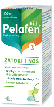 Pelafen Kid Zatoki i Nos płyn 100 ml