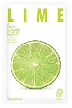 CNF Koreańska maseczka na twarz LIMONKA Z wodą lodowcową