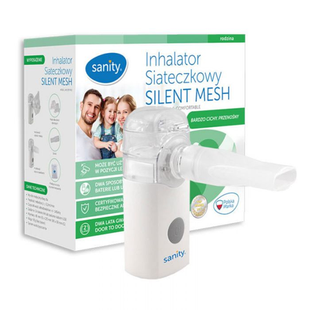 Sanity Silent Mesh inhalator siateczkowy model AP 2717 Pro