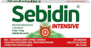 Sebidin Intensive 20 tabl.