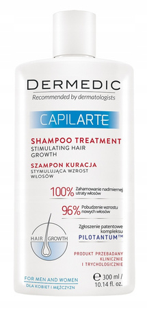 Dermedic Capilarte szampon kuracja stymulująca wzrost włosów 300 ml
