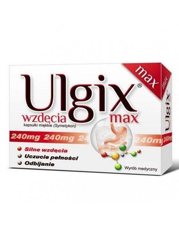 Ulgix wzdęcia max 30 kapsułek