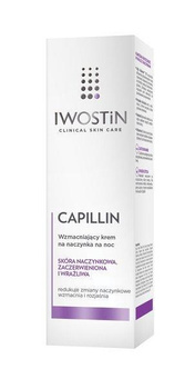 Iwostin Capillin wzmacniający krem na naczynka na noc 40 ml