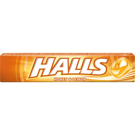 HALLS Cuk. Honey & Lemon 32 g